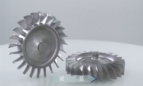 去型殼、澆注、去殼、打磨成品